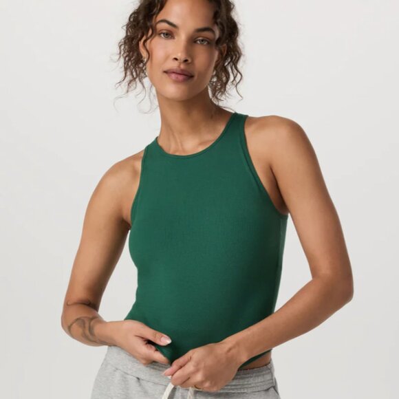 Vuori Tops - Vuori Pose Plyo Tank Top Viridian Green XL NWT